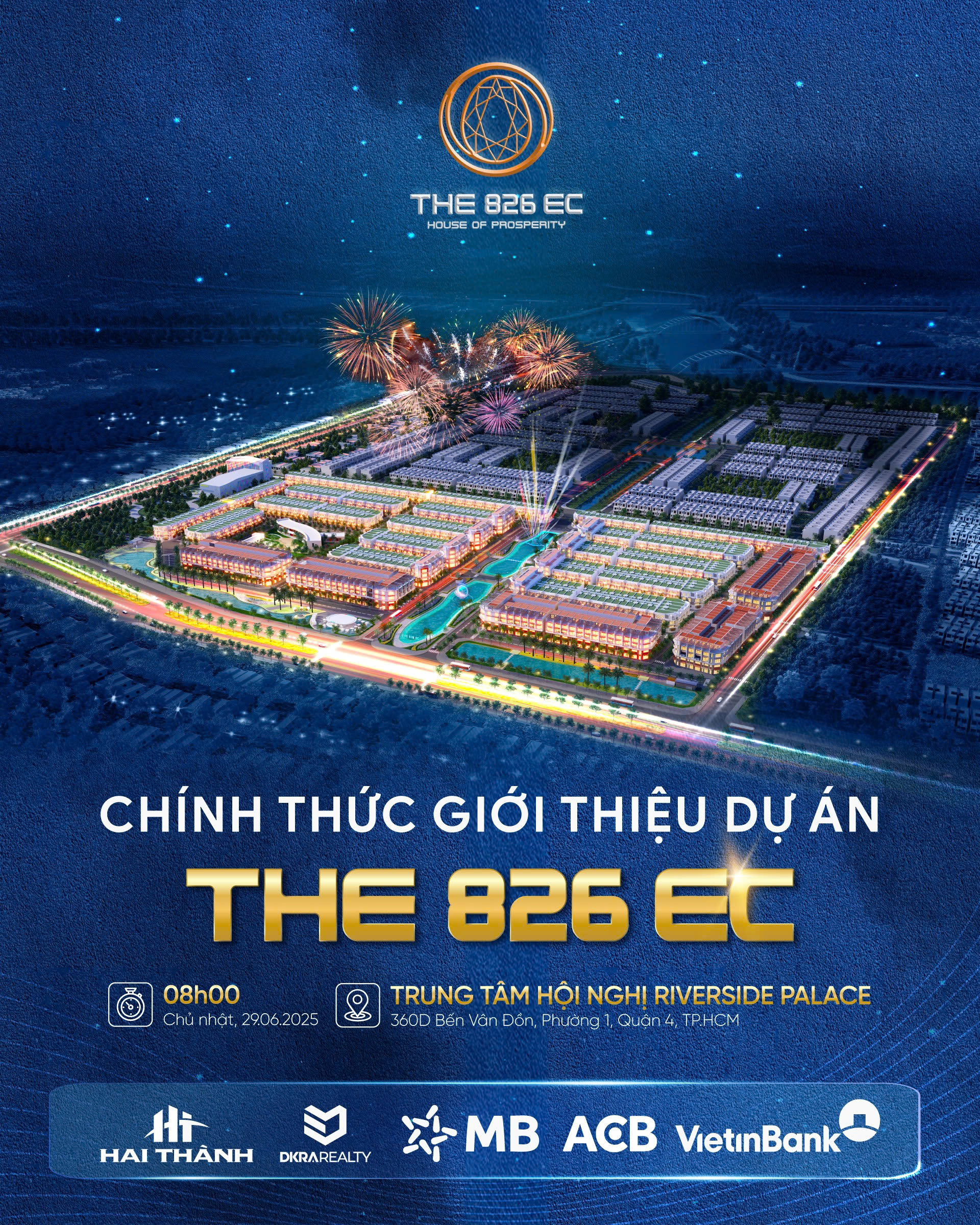 Chính thức tổ chức Sự kiện giới thiệu The 826 EC House Of Prosperity