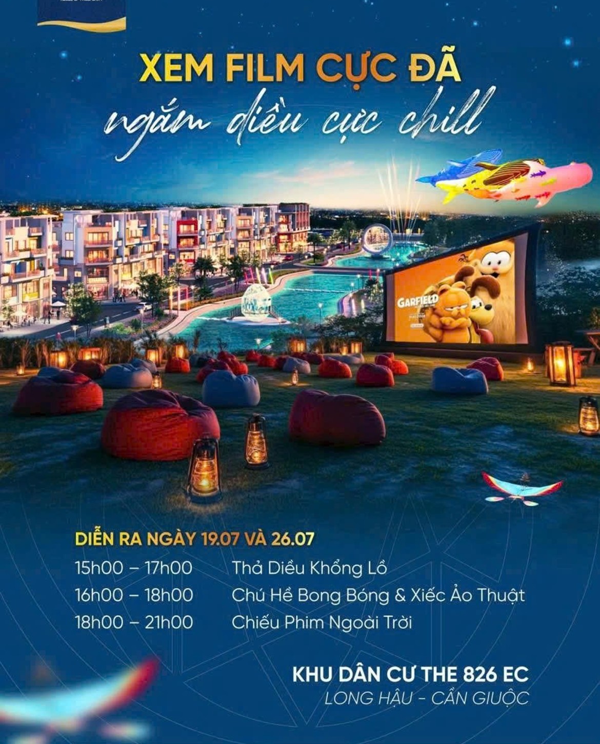 lịch sự kiện chiếu phim thả diều the 826 ec