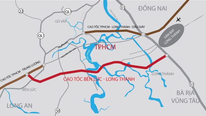 cao tốc bến lức - long thành