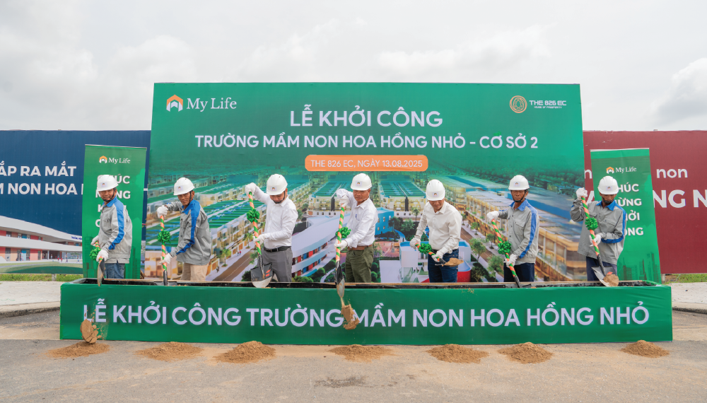 Khởi công Trường mầm non Hoa Hồng Nhỏ cơ sở 2