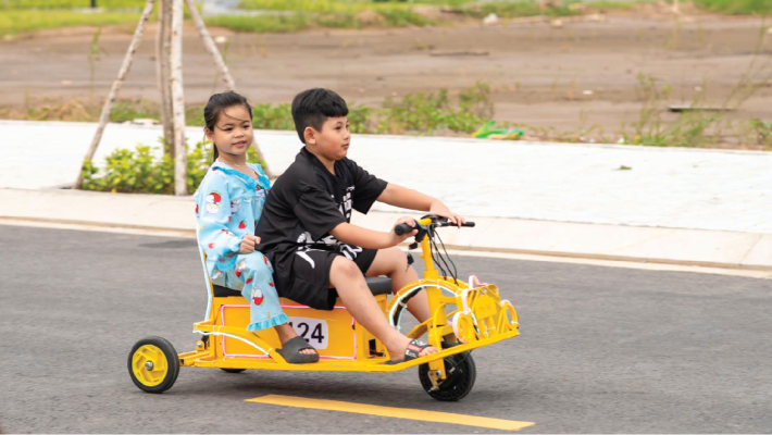 xe điện best drift tại dự án the 826 ec